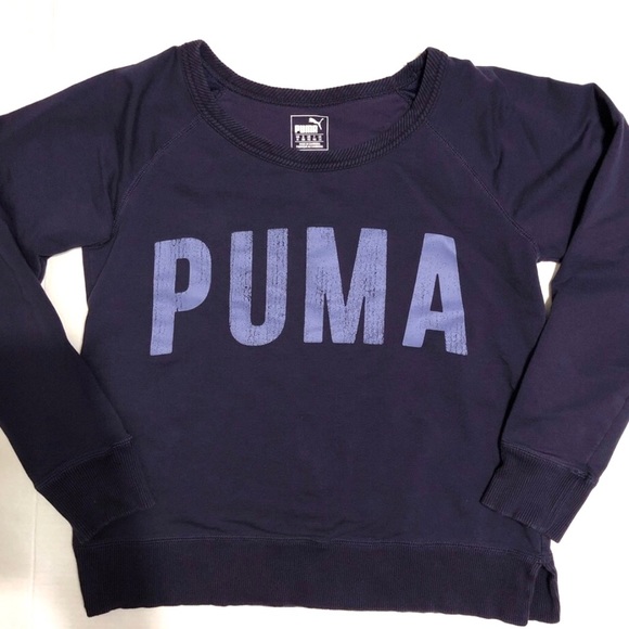 Puma Tops - PUMA Purple Dry Cell Sweatshirt Sz M